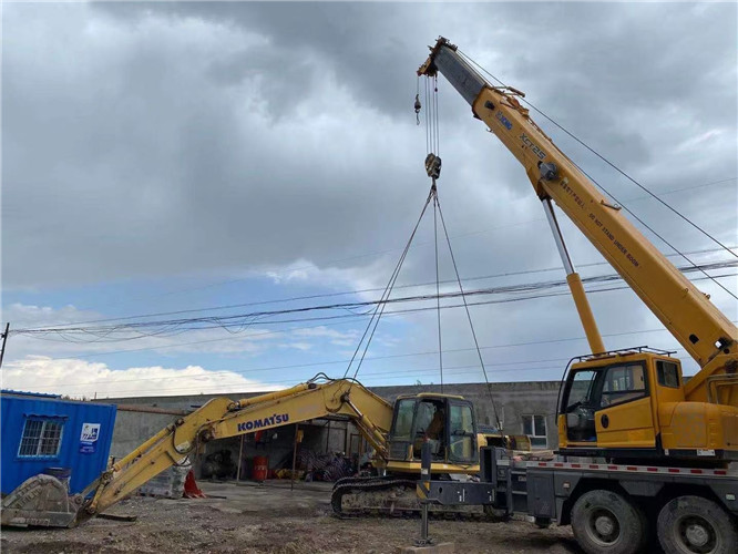 涞源县25吨吊车的工作半径是多少？